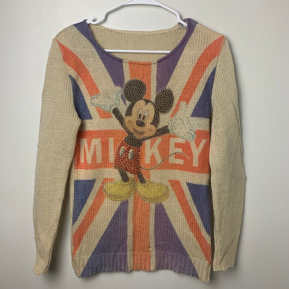 Mickey Mouse %100 Cotton VTG Sweater